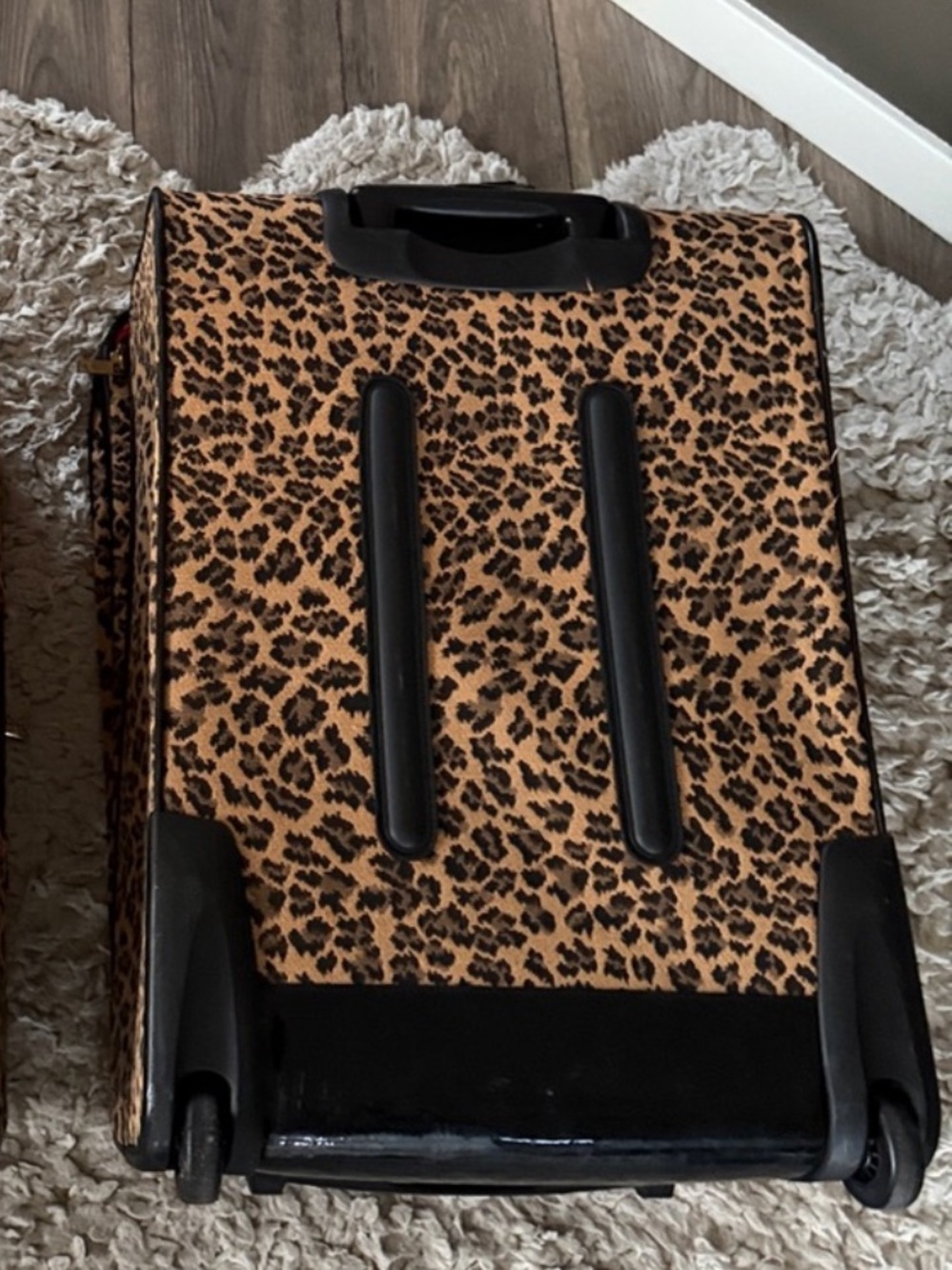 Diane Von Furstenberg MadagascarLeopard Print 1 Piece Rolling suitcase - Picture 4 of 10